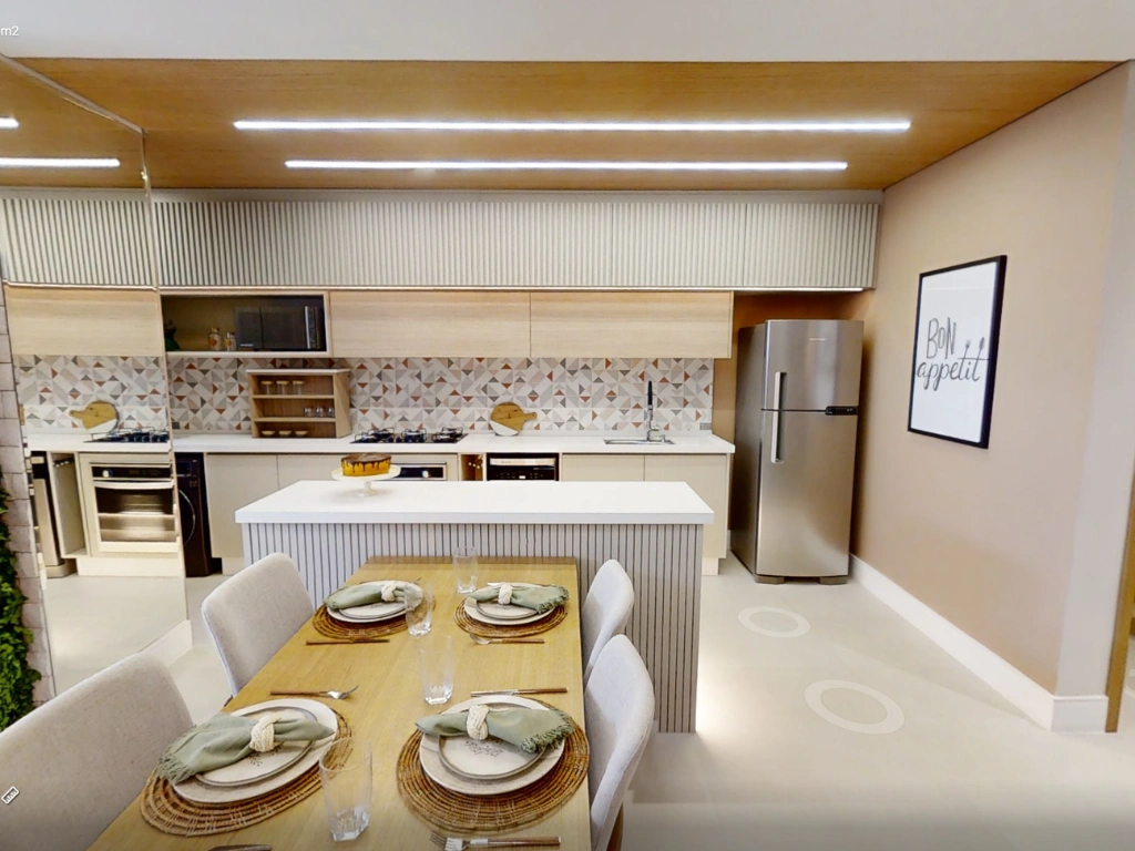 Corte 95m²