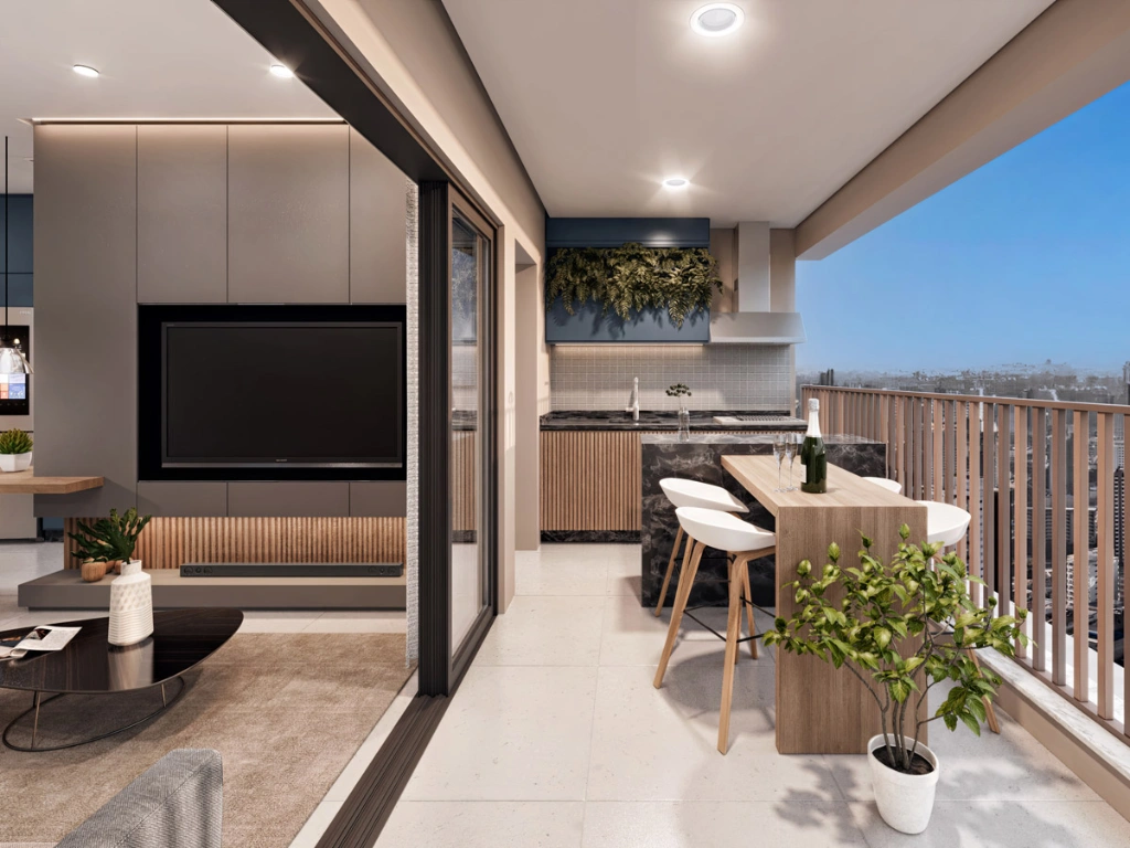 Corte 88m²