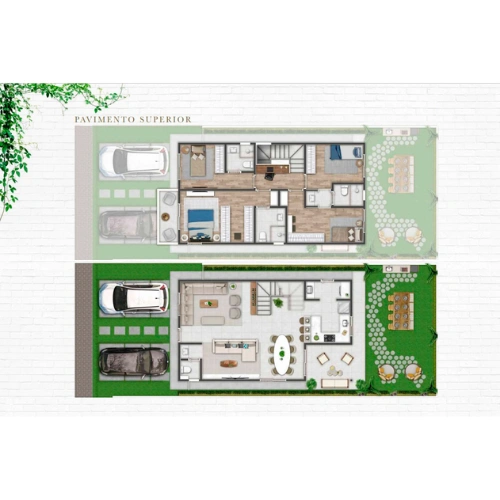 Planta 145m²